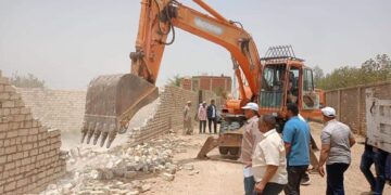 أجهزة المدن الجديدة تنفذ حملات مكبرة لإزالة التعديات ومخالفات البناء واسترداد الأراضي المخالفة