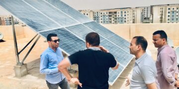 وزيرة الإسكان تتابع تنفيذ 37 محطة طاقة شمسية في مشروع «سكن لكل المصريين» بحدائق العاصمة