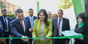 بالصور.. وزيرة الإسكان تفتتح مركز الإسكان المتخصص التابع لبنك التعمير والإسكان بمدينة القاهرة الجديدة