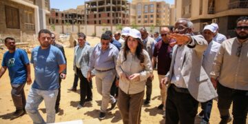 وزيرة الإسكان تتابع أعمال تطوير ورفع كفاءة الخدمات واللاندسكيب بمشروع دار مصر – الأندلس بالقاهرة الجديدة