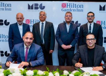 شراكة استراتيجيه بين   «MBG DEVELOPMENTS» و «هيلتون العالمية» لافتتاح فندق Hilton Garden Inn في رأس البر