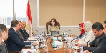 وزيرة الإسكان تلتقي بمسؤولي شركة BAMAG الألمانية لبحث التعاون بمشروعات مياه الشرب ومعالجة الصرف والصحي