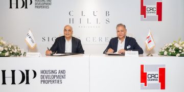 باستثمارات 4 مليارات جنيه.. شركة «HDP» تتعاقد مع «CRC Dorra» لتنفيذ «Club Hills Residence» في السادس من أكتوبر