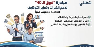سنك فوق الـ40 وتبحث على عمل؟.. وزارة العمل تعلن مبادرة للتوظيف والتسجيل بدأ الآن