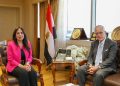 وزيرة الإسكان تستقبل القائم بأعمال السفير الأمريكي بالقاهرة لبحث تعزيز التعاون المشترك